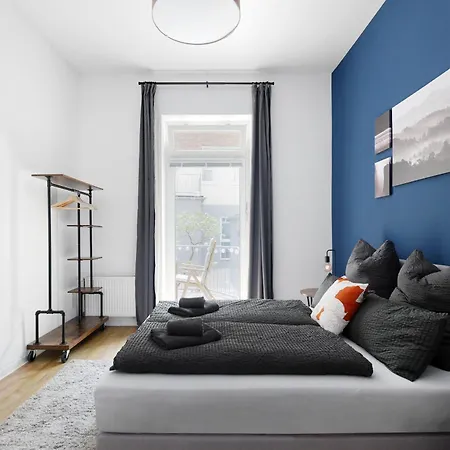 Casa Di Nero Komfort Mit Innenstadtlage Und Balkon Wiesbaden Exterior photo