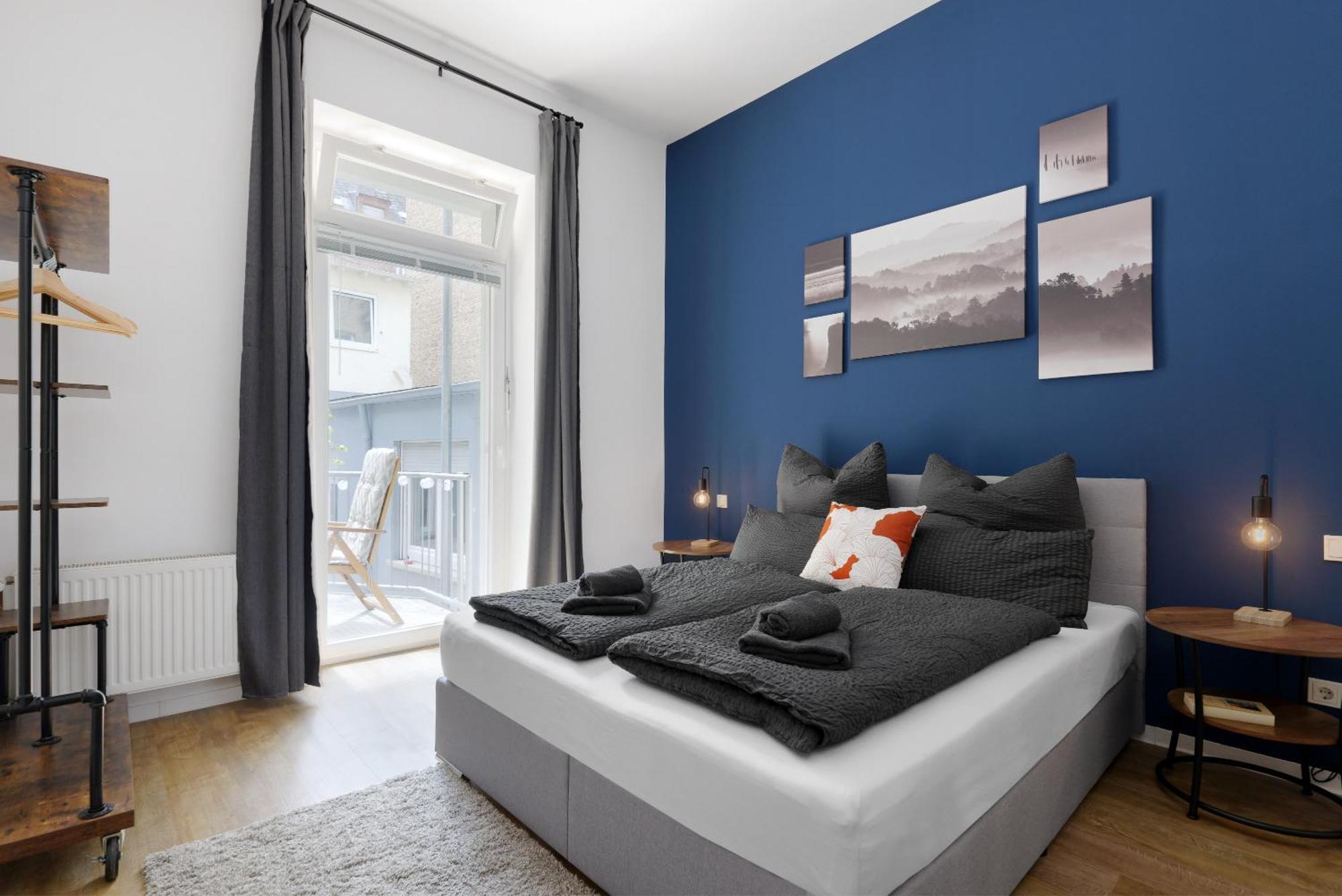 Appartement Casa Di Nero Komfort Mit Innenstadtlage Und Balkon Wiesbaden